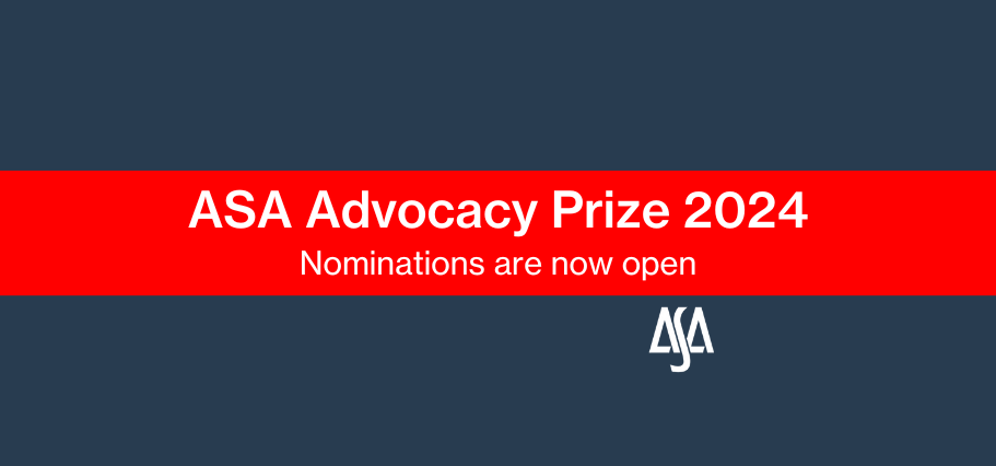 ASA Advocacy Prize 2024